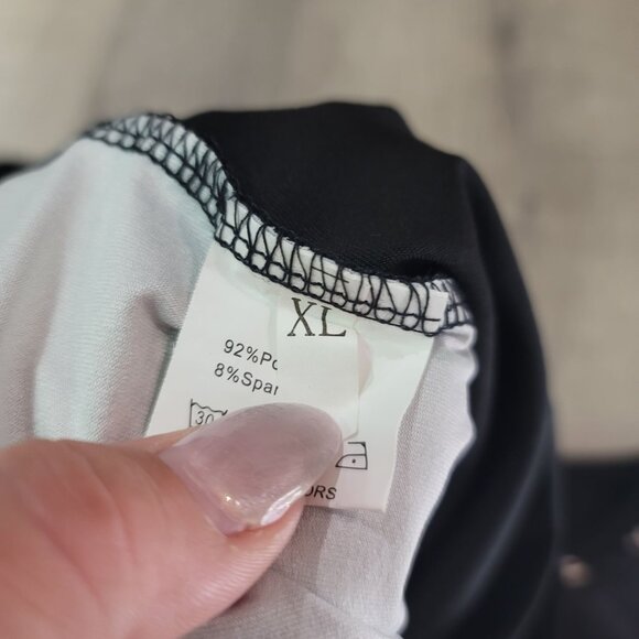 Afrocentric Black T-Shirt With Colorful Headwrap Design Women's XL - Picture 4 of 4